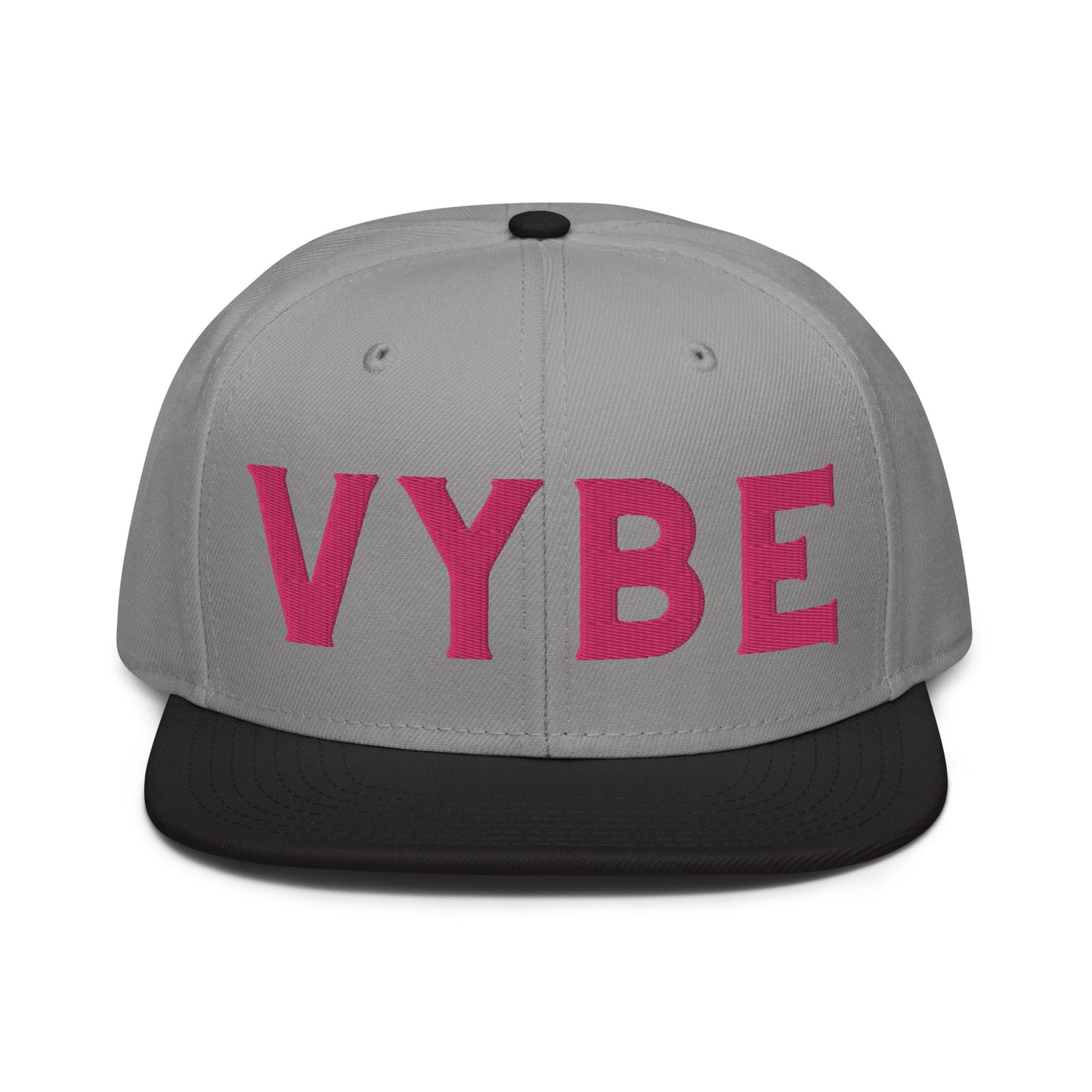 Snapback Hat - Vybe Pink