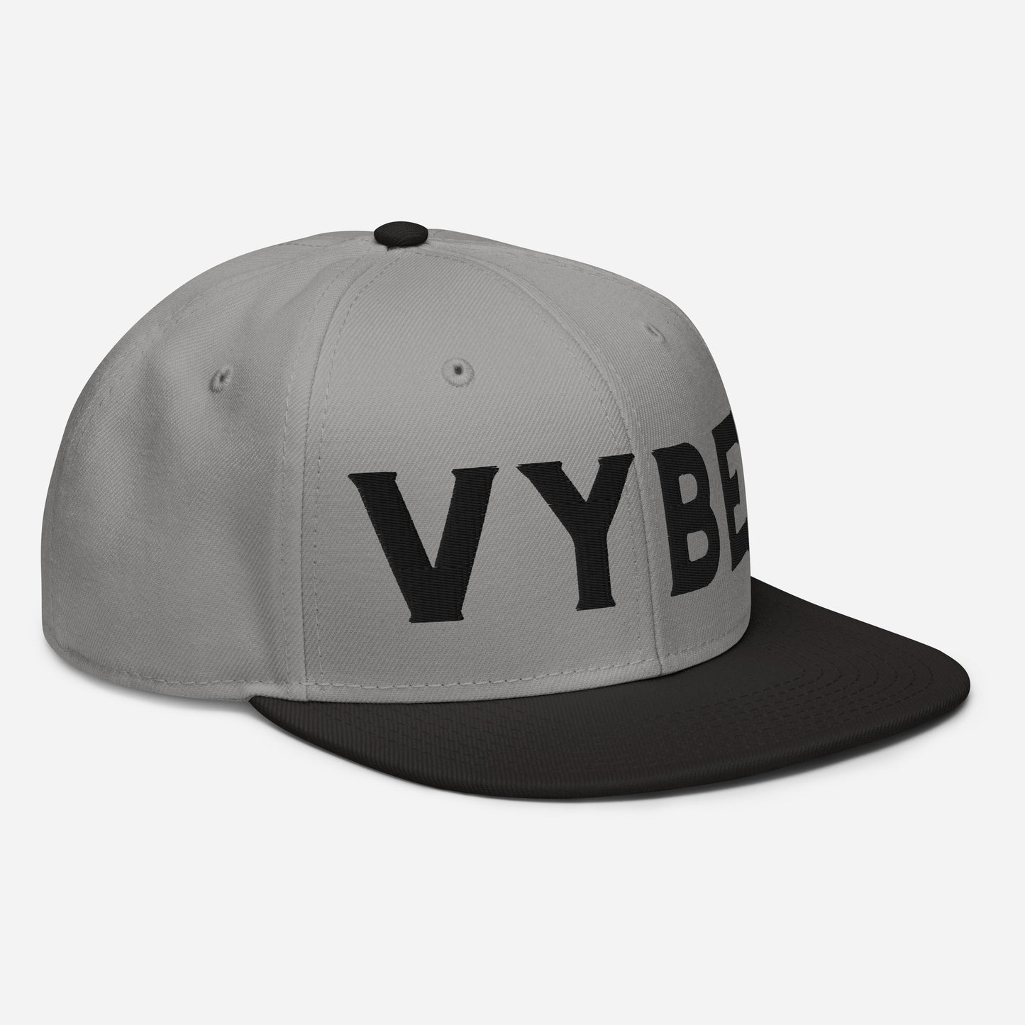 Snapback Hat - Vybe Black