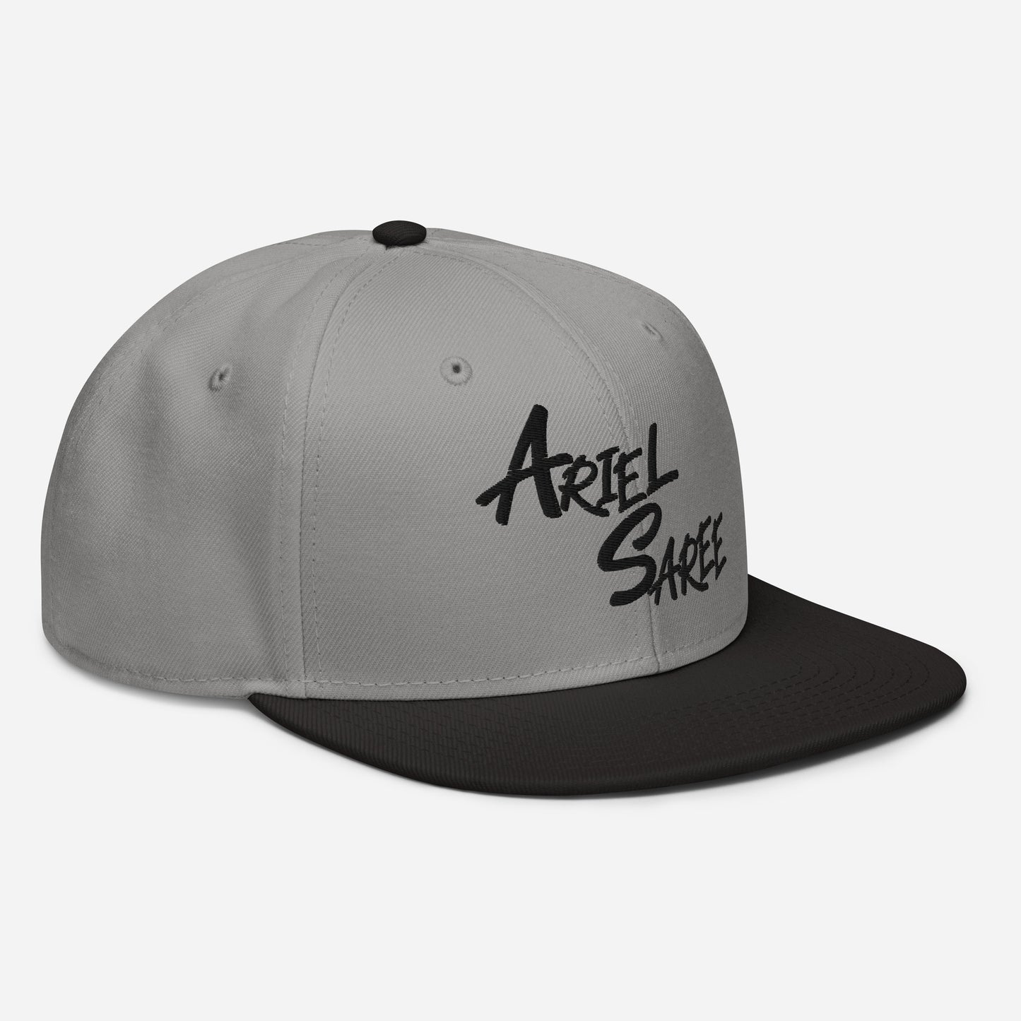 Snapback Hat - Ariel Saree Black