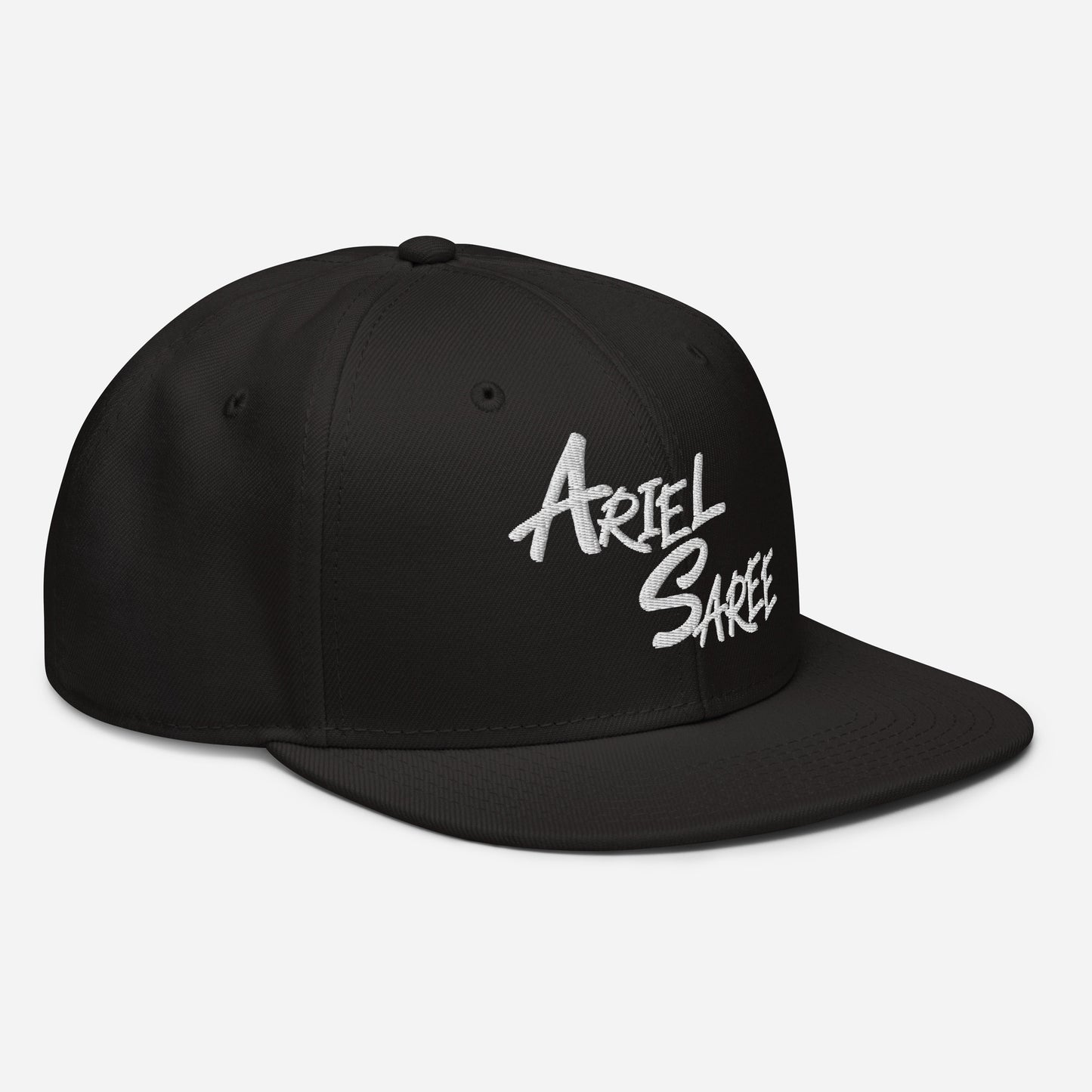 Snapback Hat - Ariel Saree White