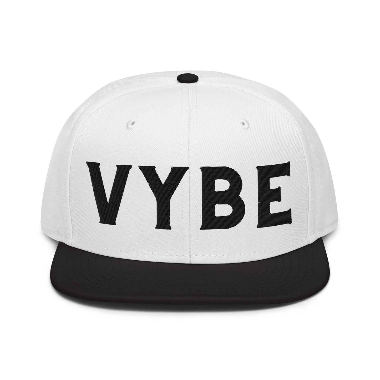 Snapback Hat - Vybe Black