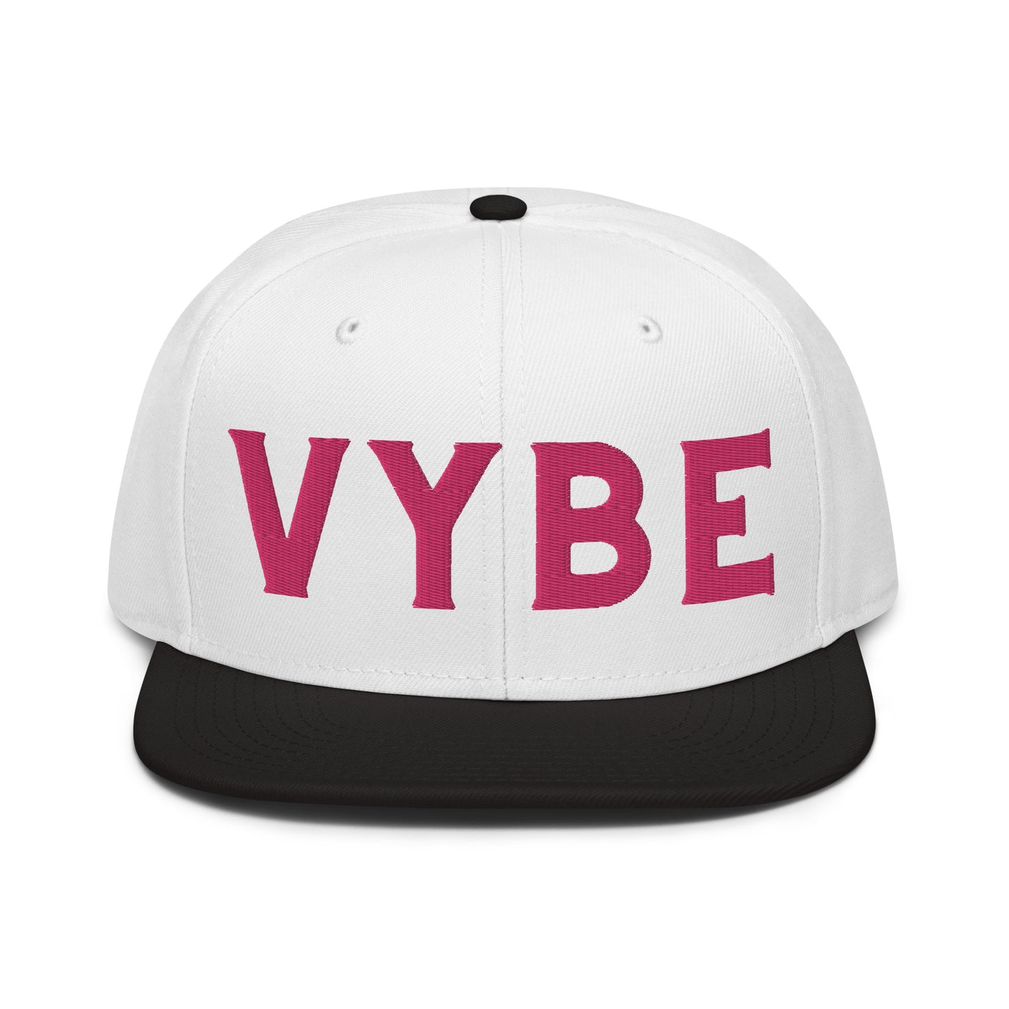 Snapback Hat - Vybe Pink