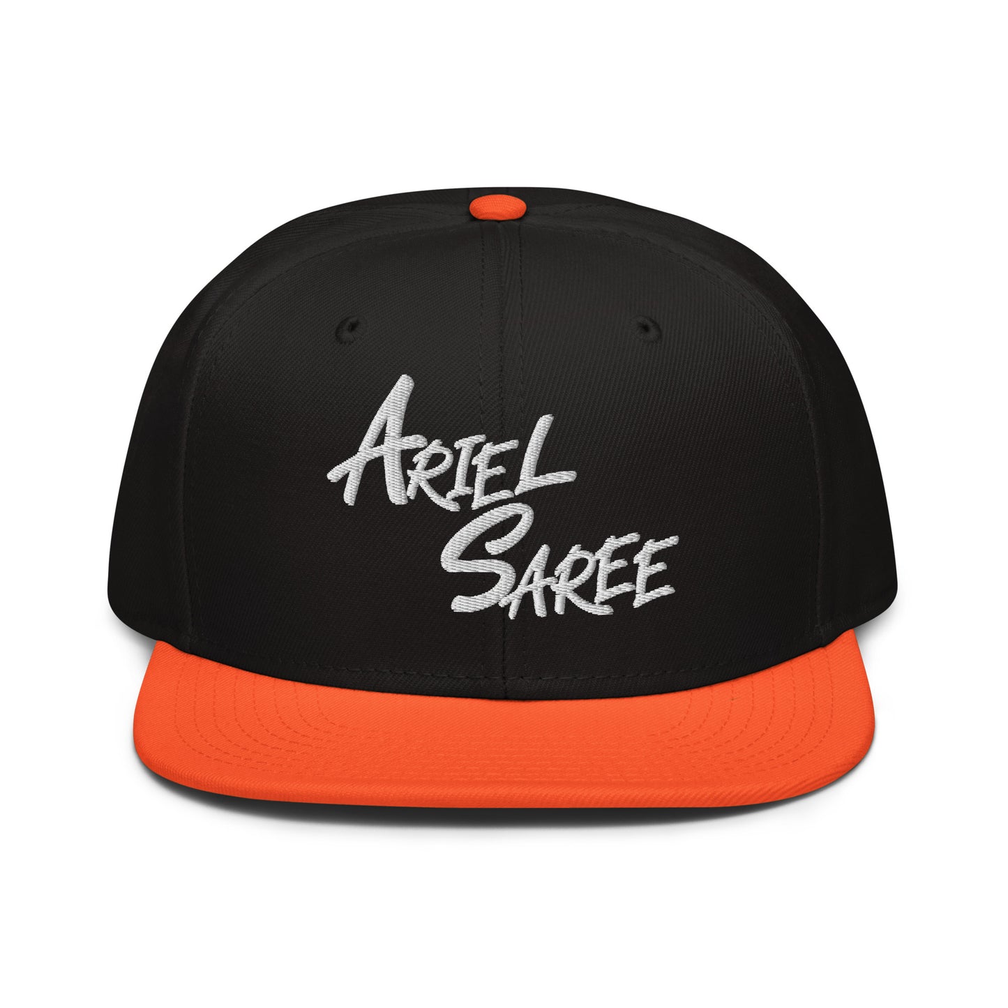 Snapback Hat - Ariel Saree White