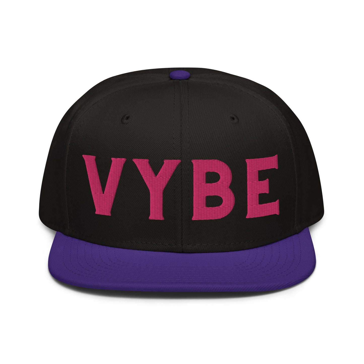 Snapback Hat - Vybe Pink