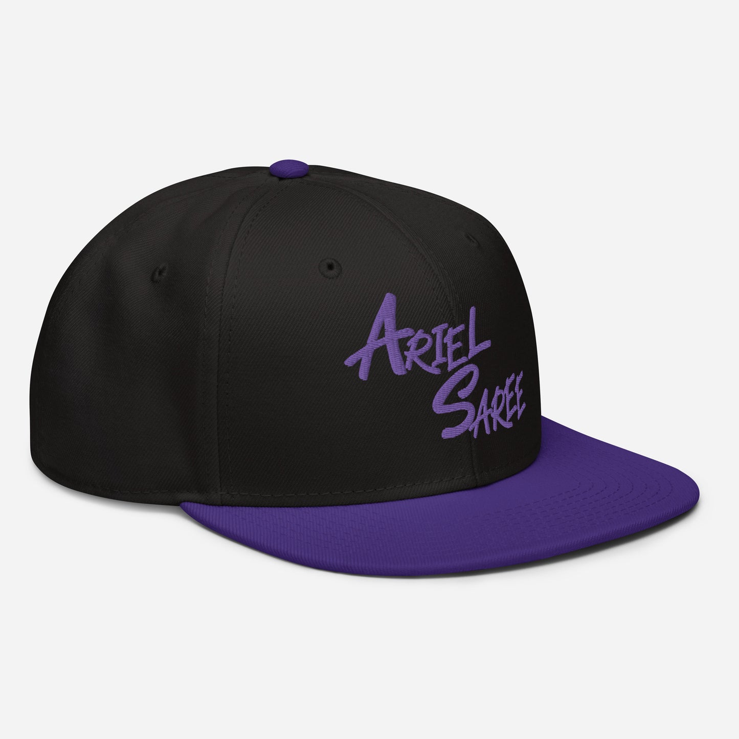 Snapback Hat - Ariel Saree Purple