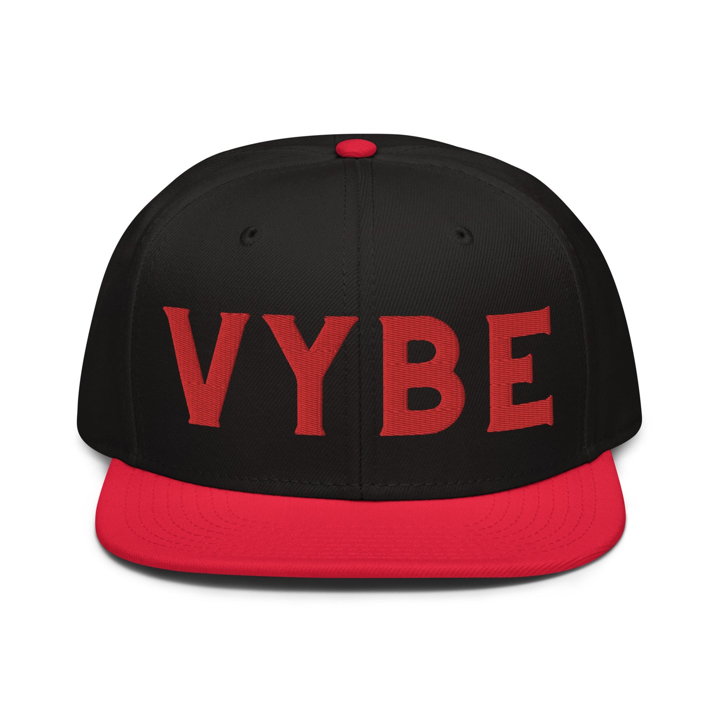 Snapback Hat - Vybe Red