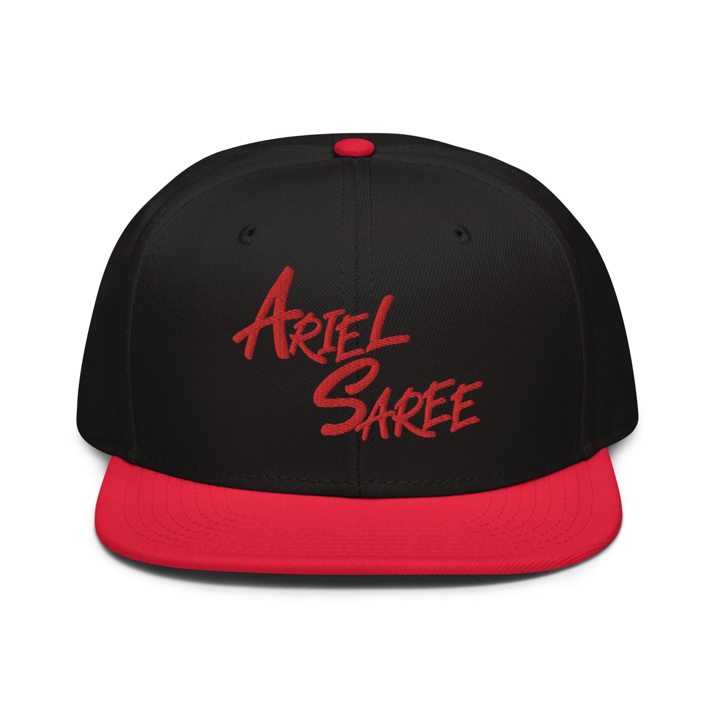 Snapback Hat - Ariel Saree Red