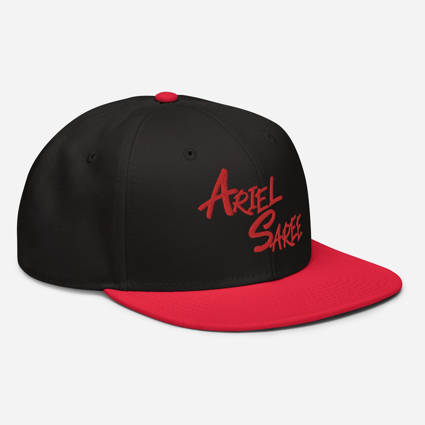 Snapback Hat - Ariel Saree Red