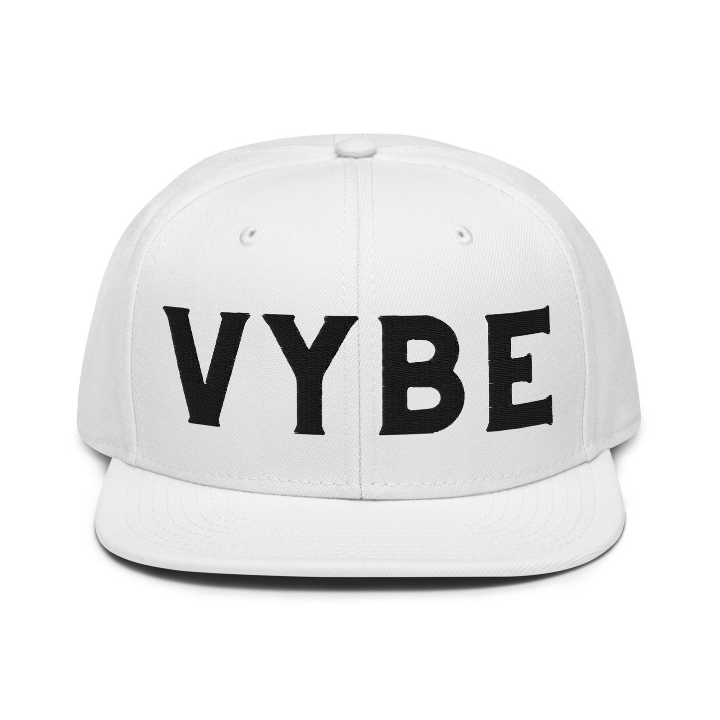 Snapback Hat - Vybe Black