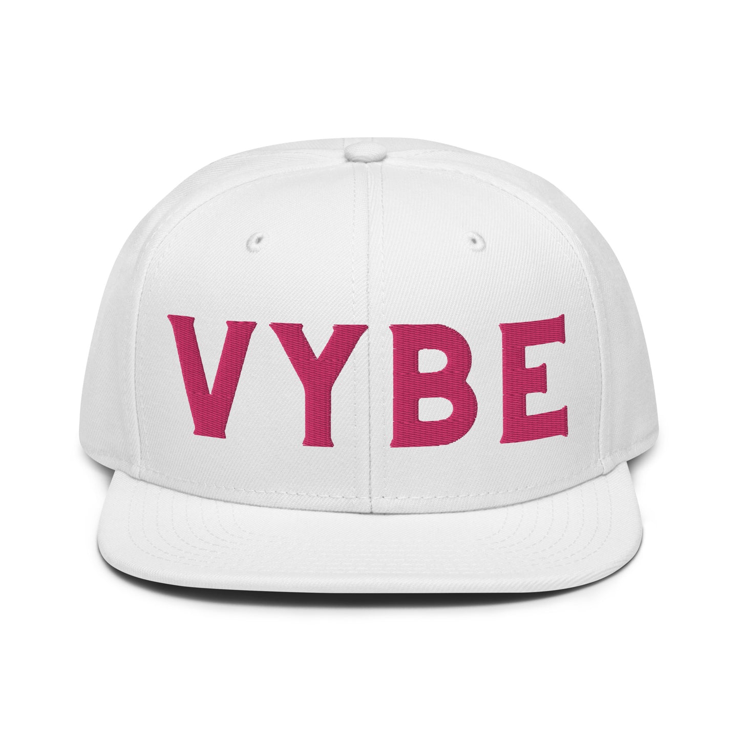 Snapback Hat - Vybe Pink