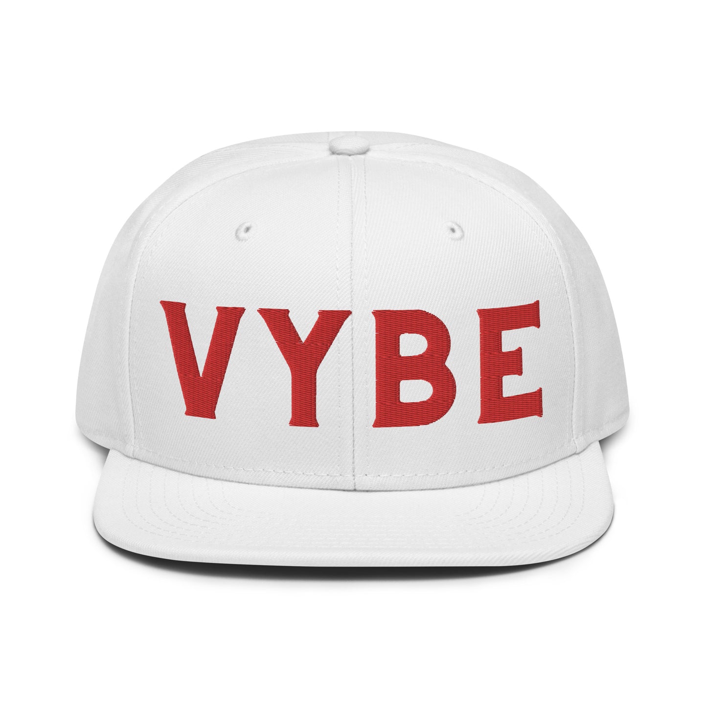 Snapback Hat - Vybe Red