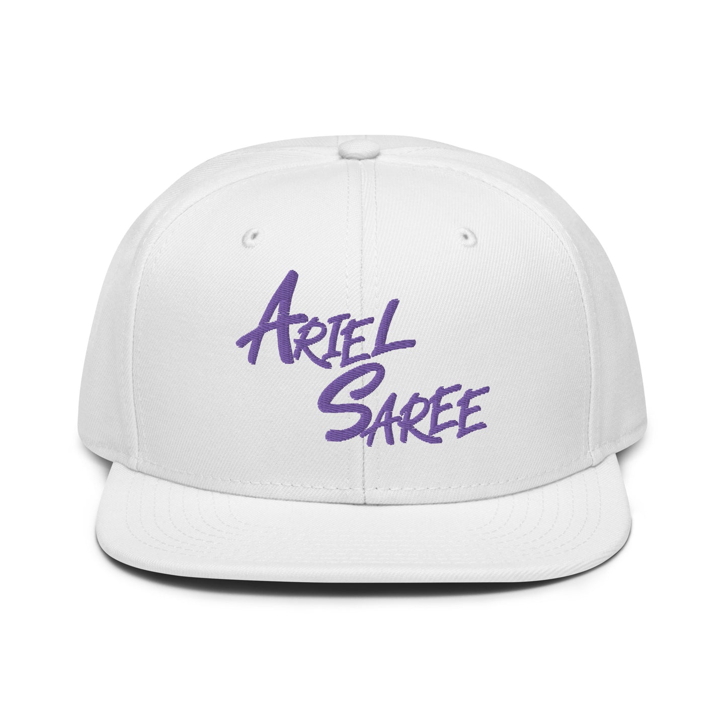 Snapback Hat - Ariel Saree Purple