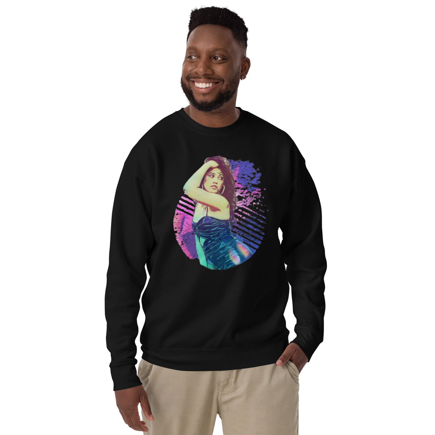 Unisex Premium Sweatshirt - Color Phases Art Graphic