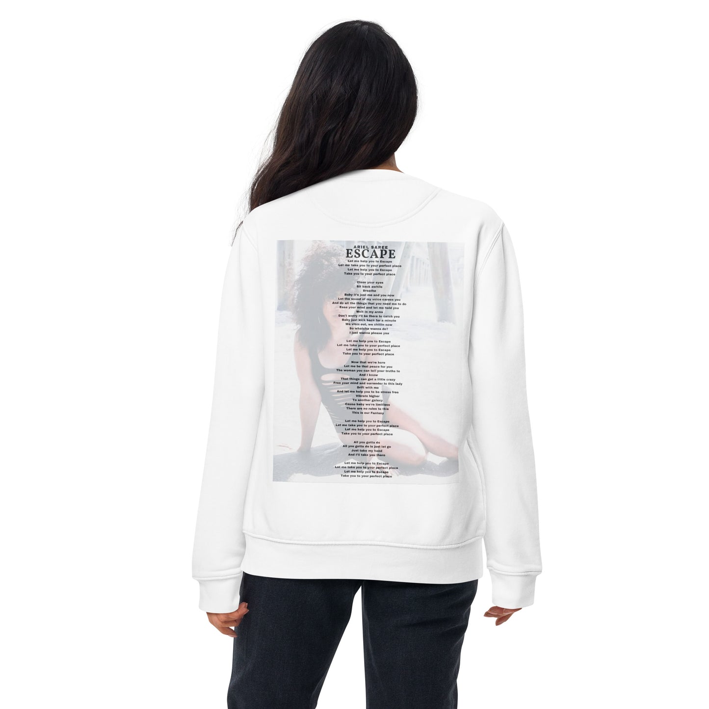 Unisex Premium Sweatshirt - Lyrics Collection - Escape 2