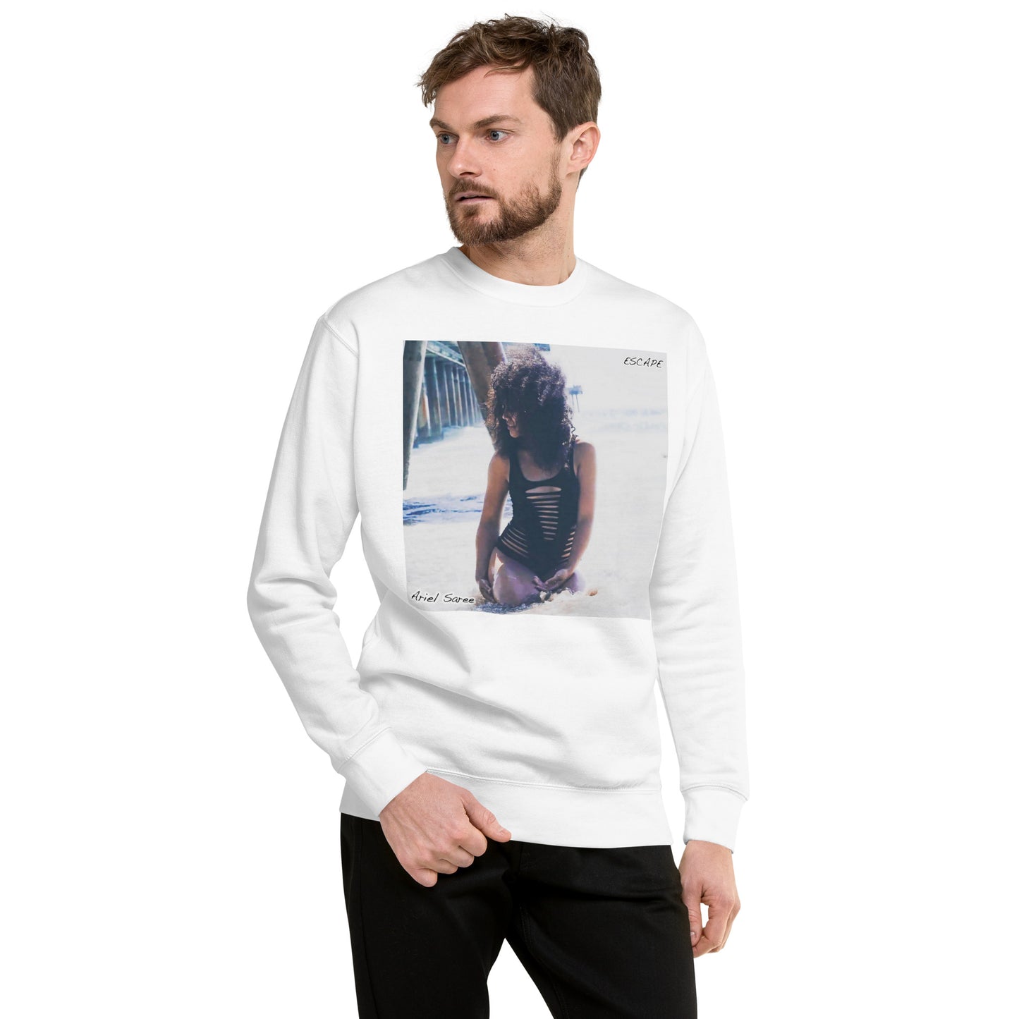 Unisex Premium Sweatshirt - Escape Cover Art