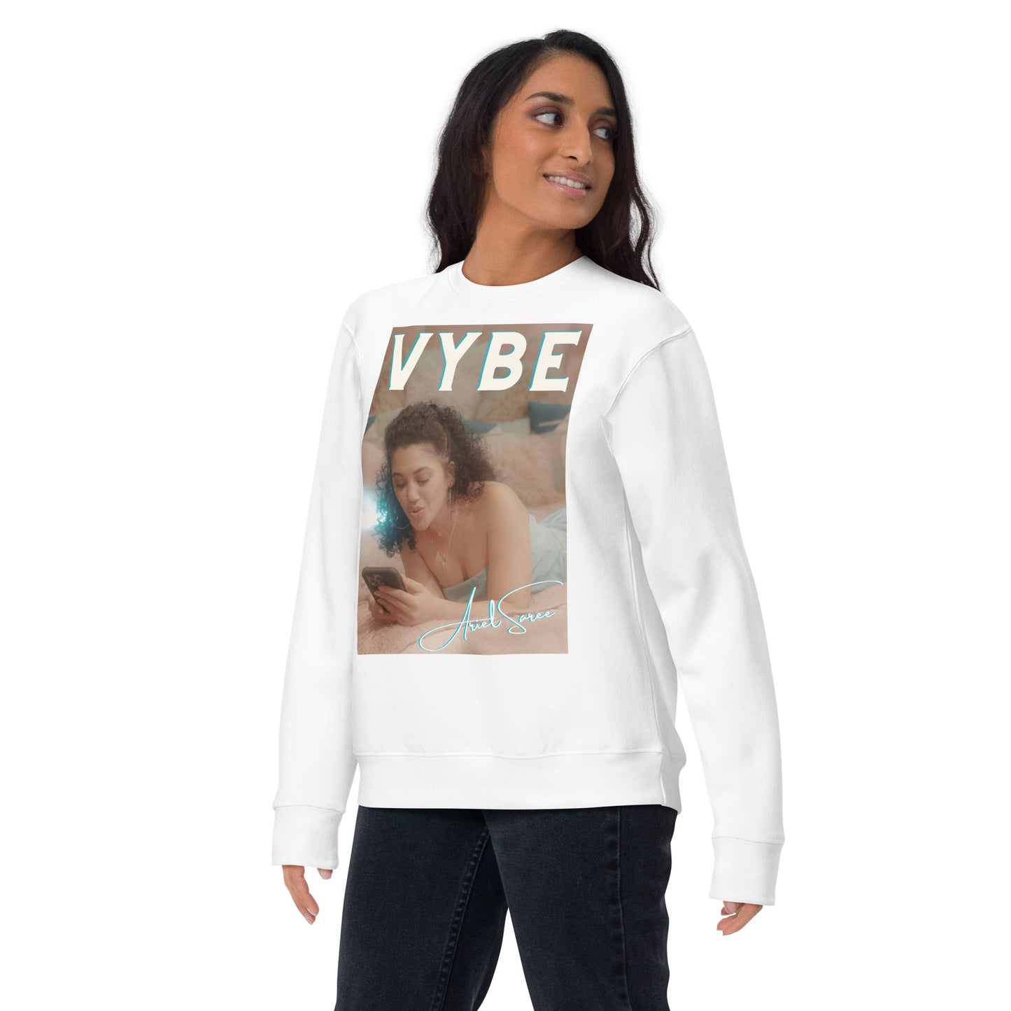 Unisex Premium Sweatshirt - Vybe Graphic