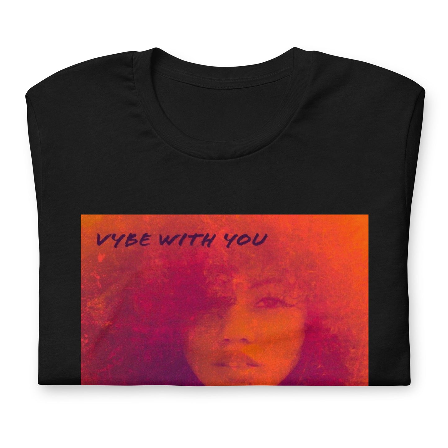 Unisex T-shirt - Original Vybe with You Single Cover Art