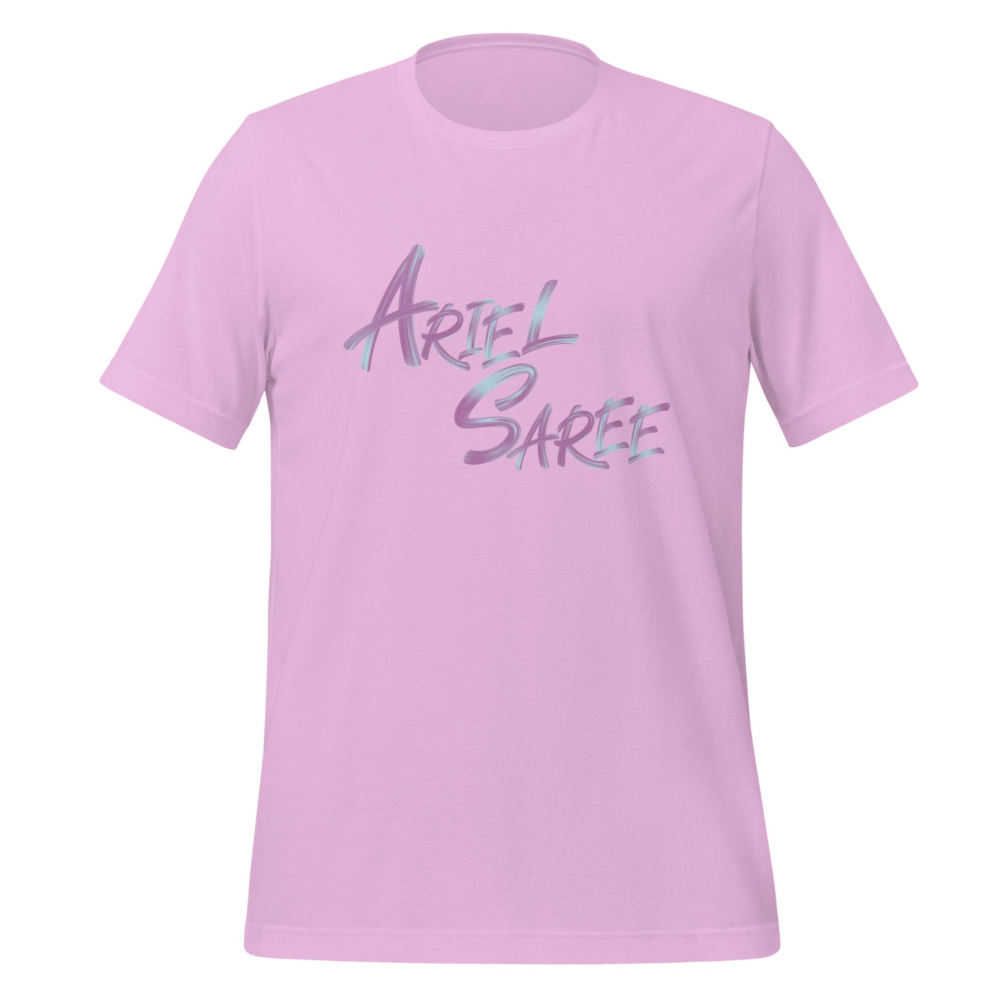 Unisex T-shirt - Pink Ariel Saree Name Graphic