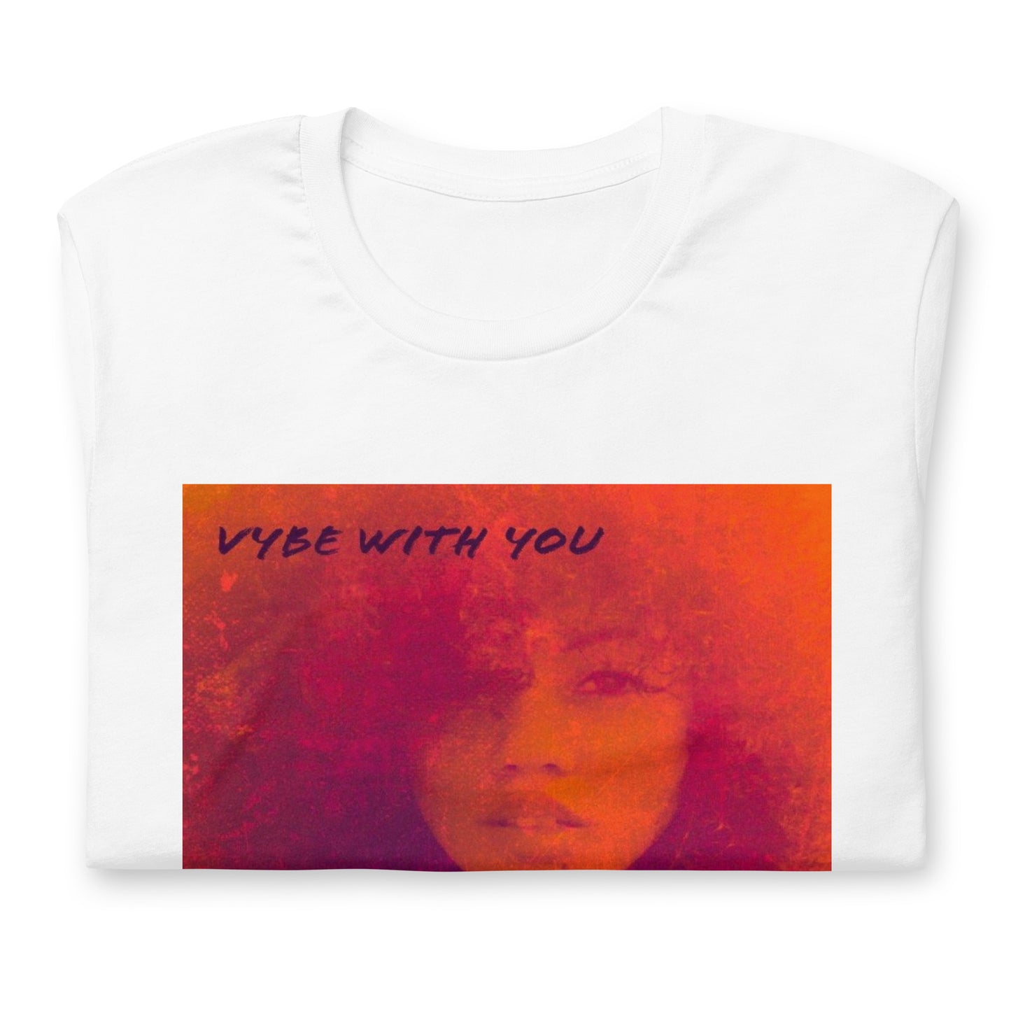 Unisex T-shirt - Original Vybe with You Single Cover Art